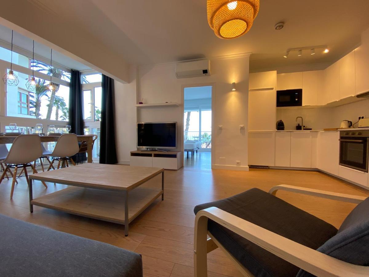 Malagueta Beach Front Mediterranean Apartment Malaga Luaran gambar